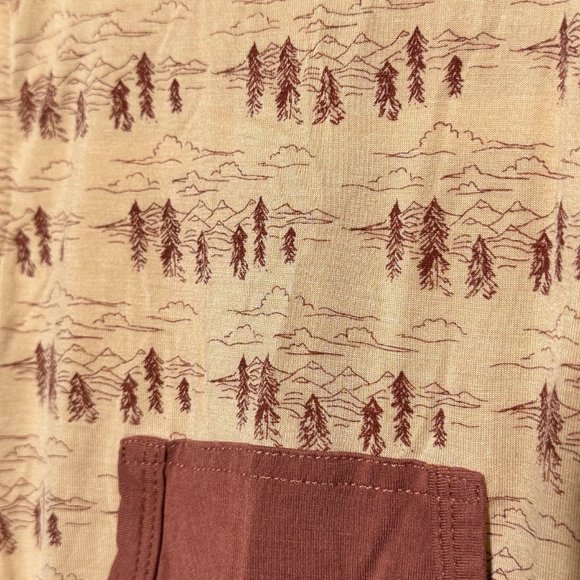 Kate Quinn | coverall bubble | bamboo| little mountain | 6-12m - Picture 4 of 4